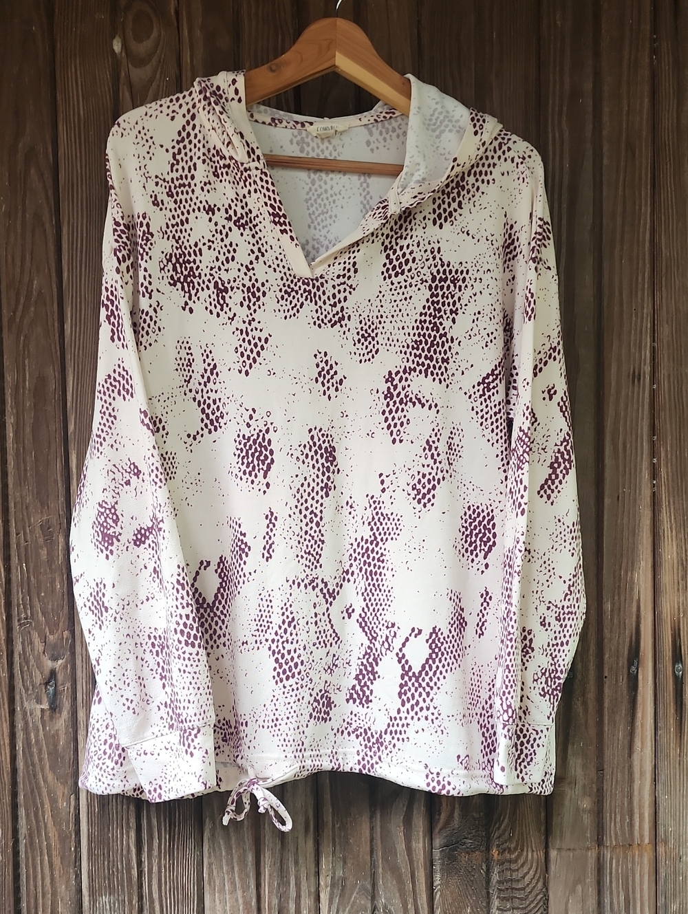 Como Blu Ladies Hooded Pullover